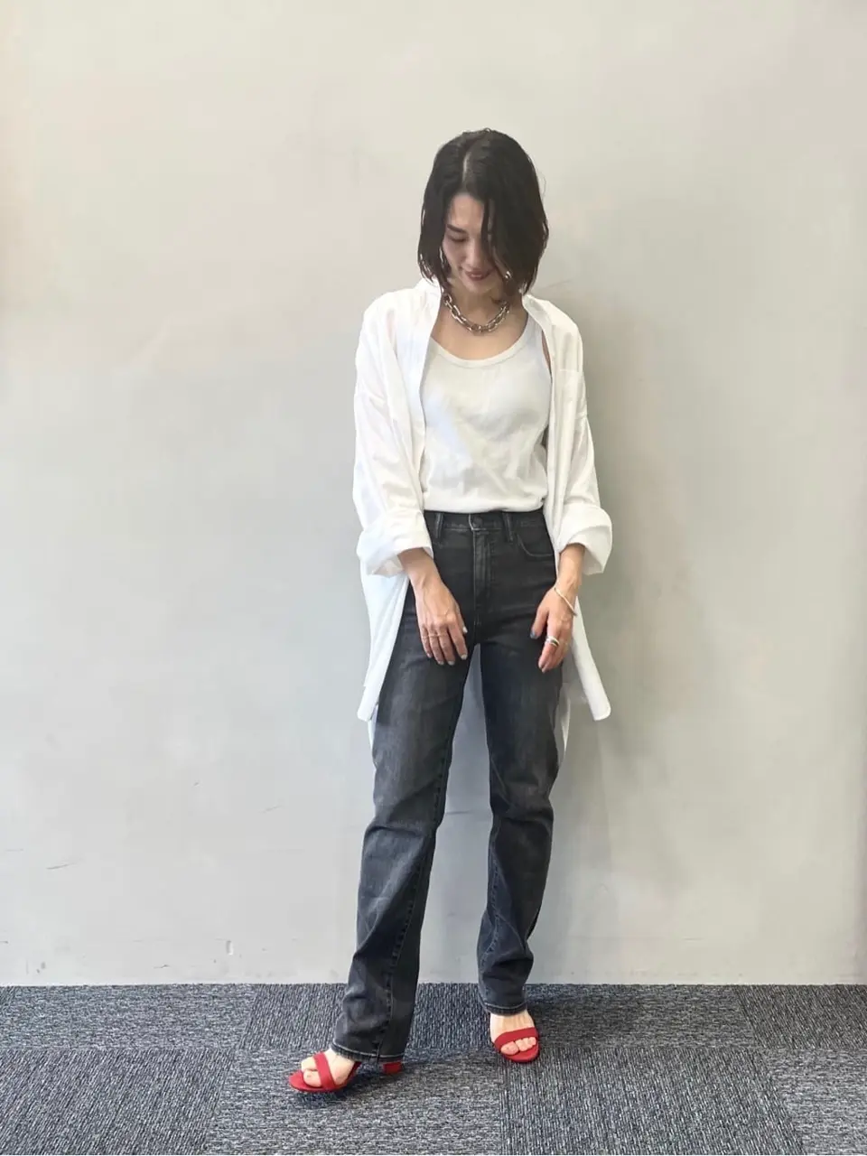 #Newans 田野井 コーディネート画像