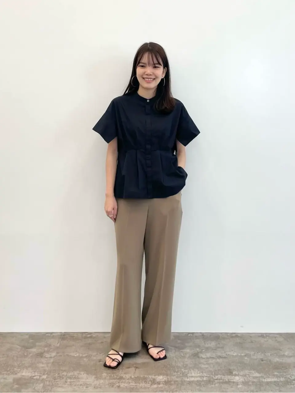 #Newans 若杉 コーディネート画像