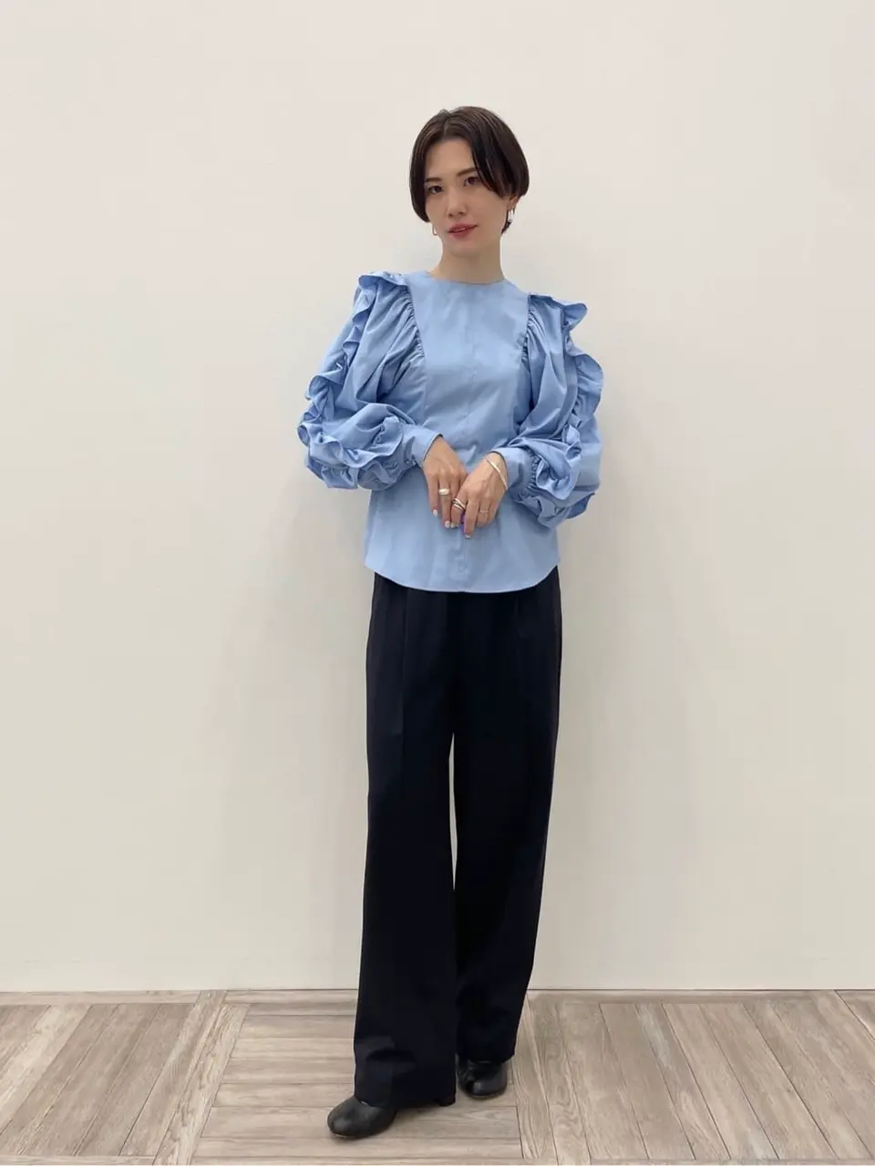 #Newans 田野井 コーディネート画像