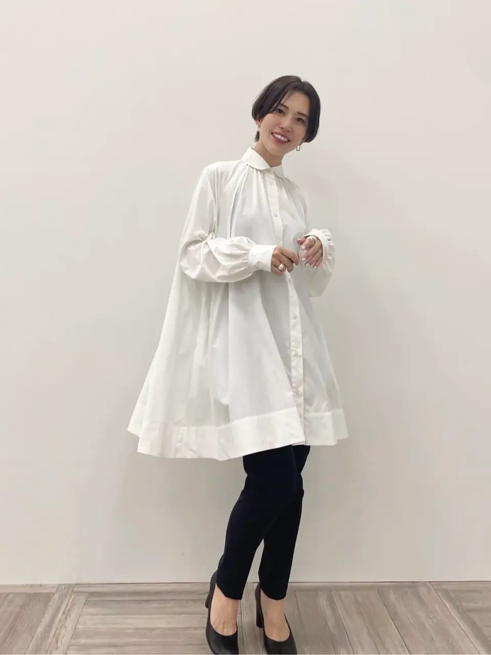 #Newans 田野井 コーディネート画像