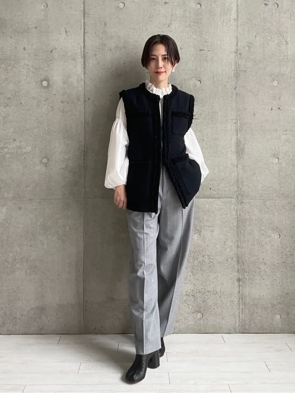 #Newans 田野井 コーディネート画像