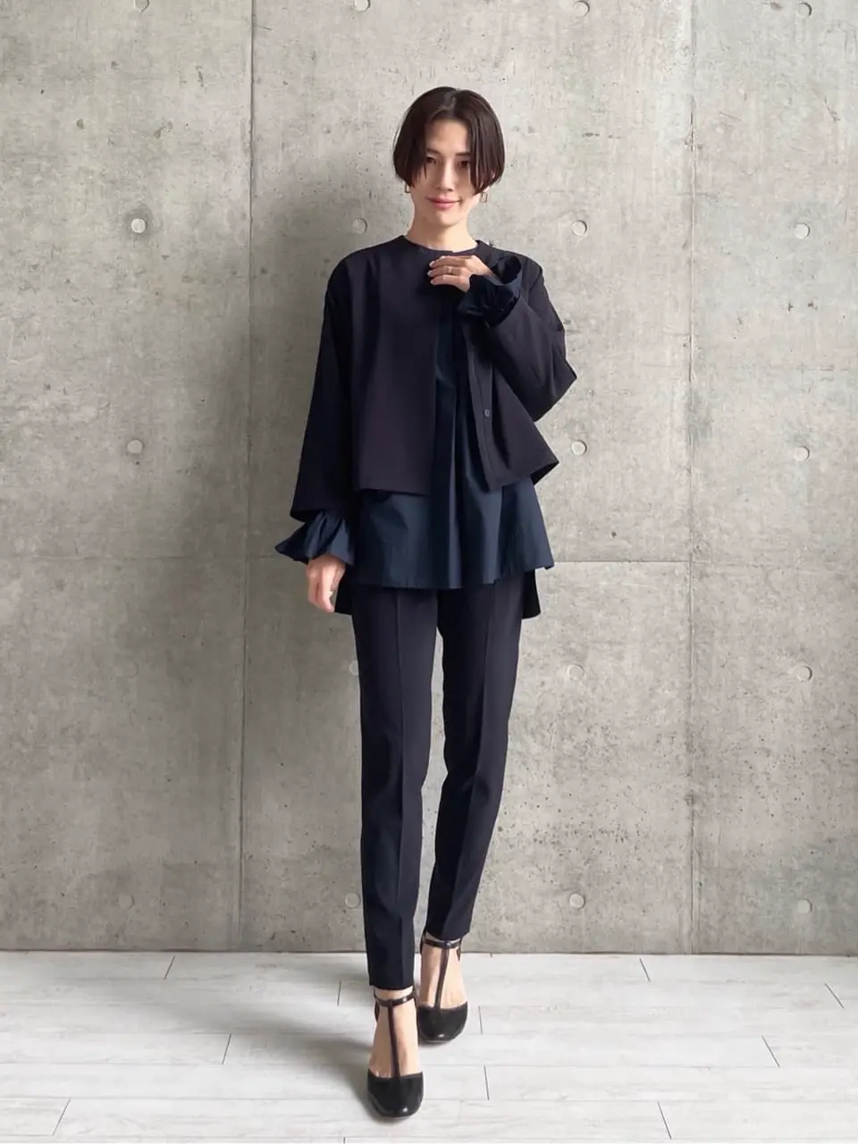 #Newans 田野井 コーディネート画像