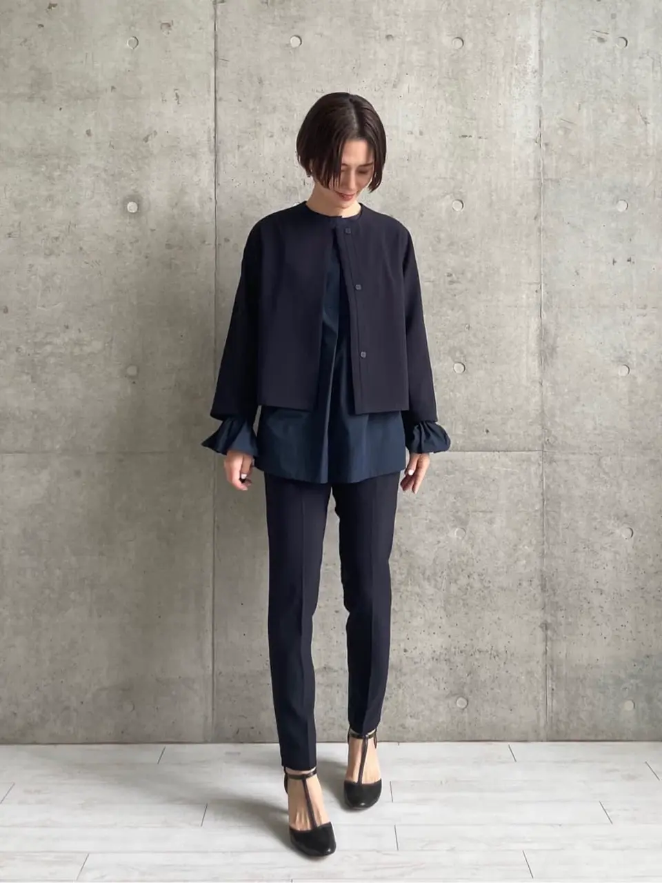 #Newans 田野井 コーディネート画像