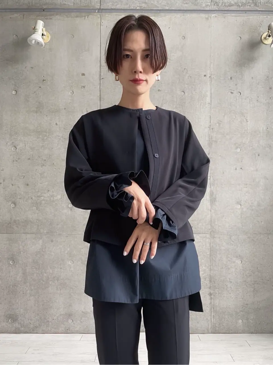 #Newans 田野井 コーディネート画像