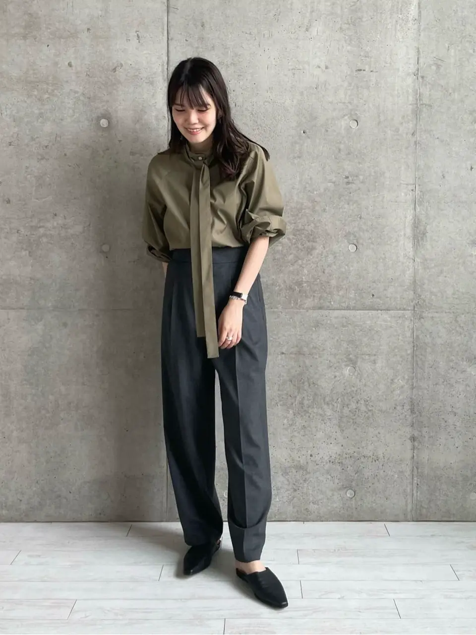 #Newans 若杉 コーディネート画像