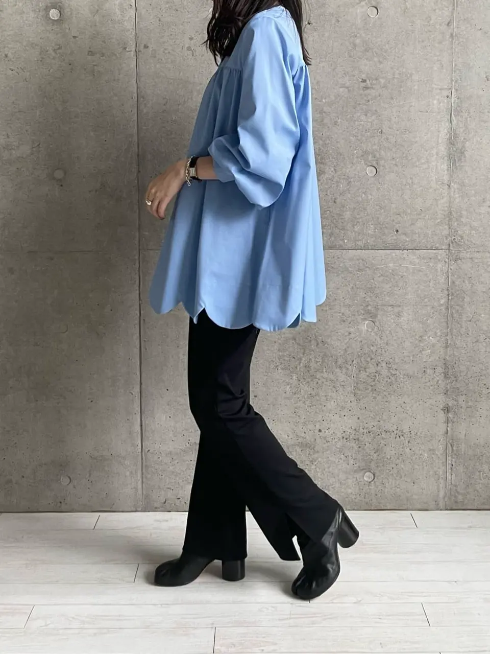 #Newans 若杉 コーディネート画像