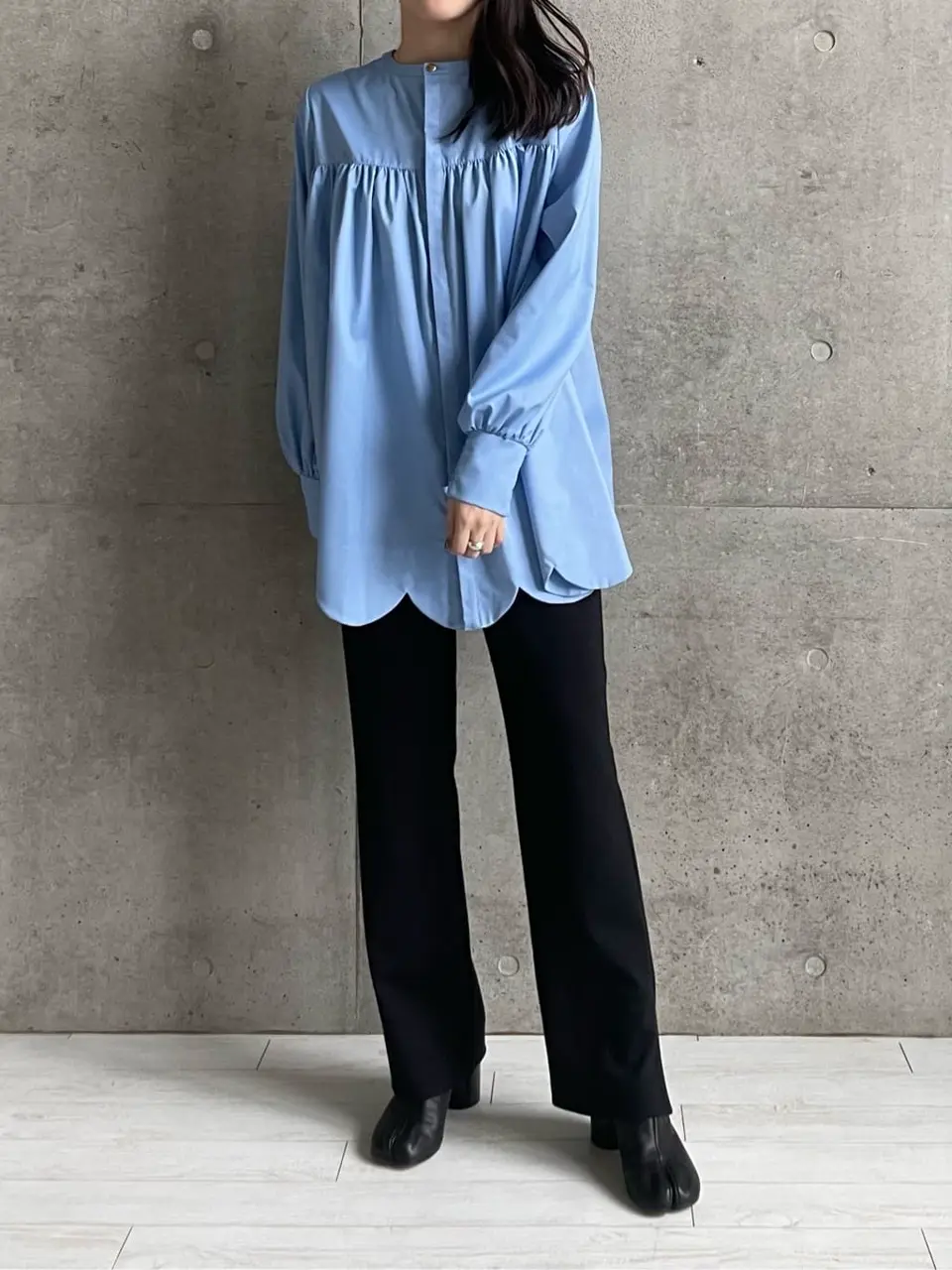 #Newans 若杉 コーディネート画像