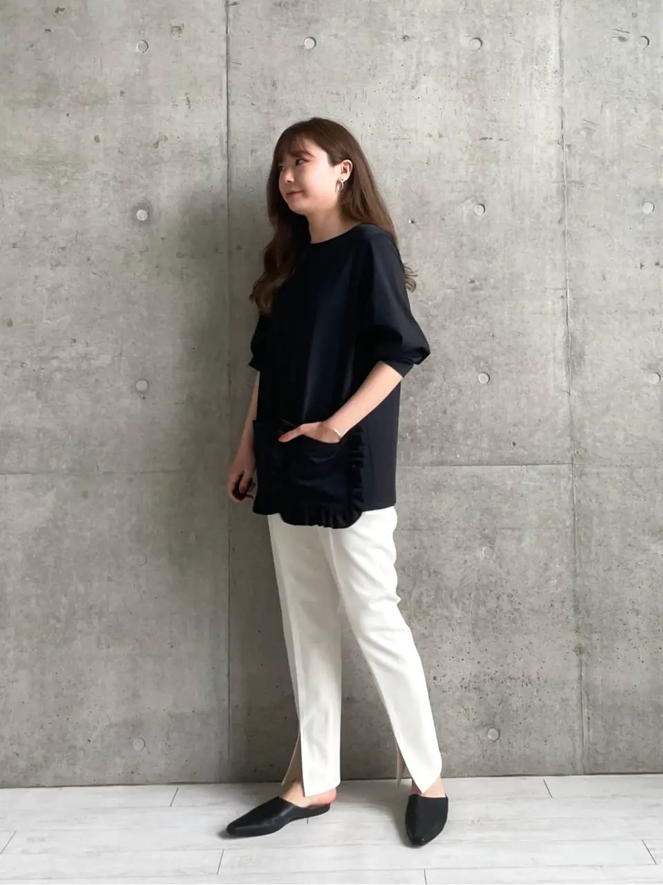 #Newans 世古 コーディネート画像