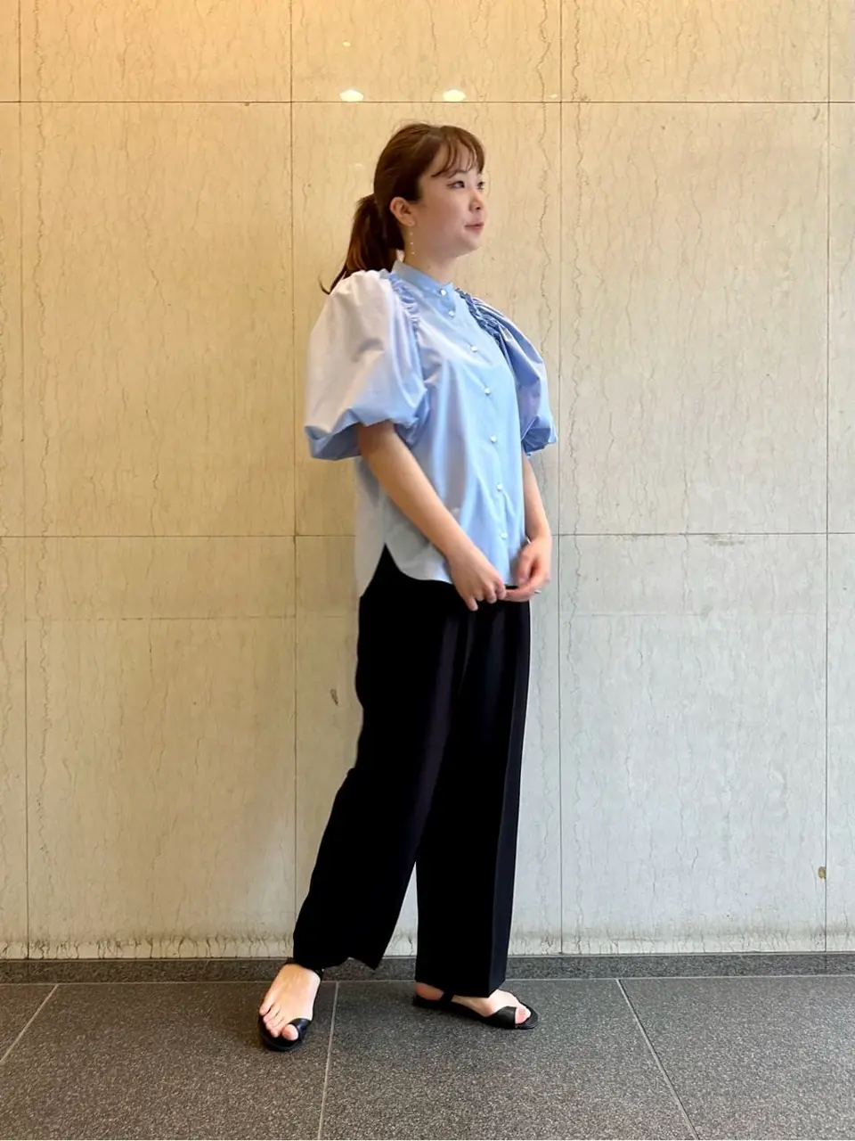 #Newans 世古 コーディネート画像