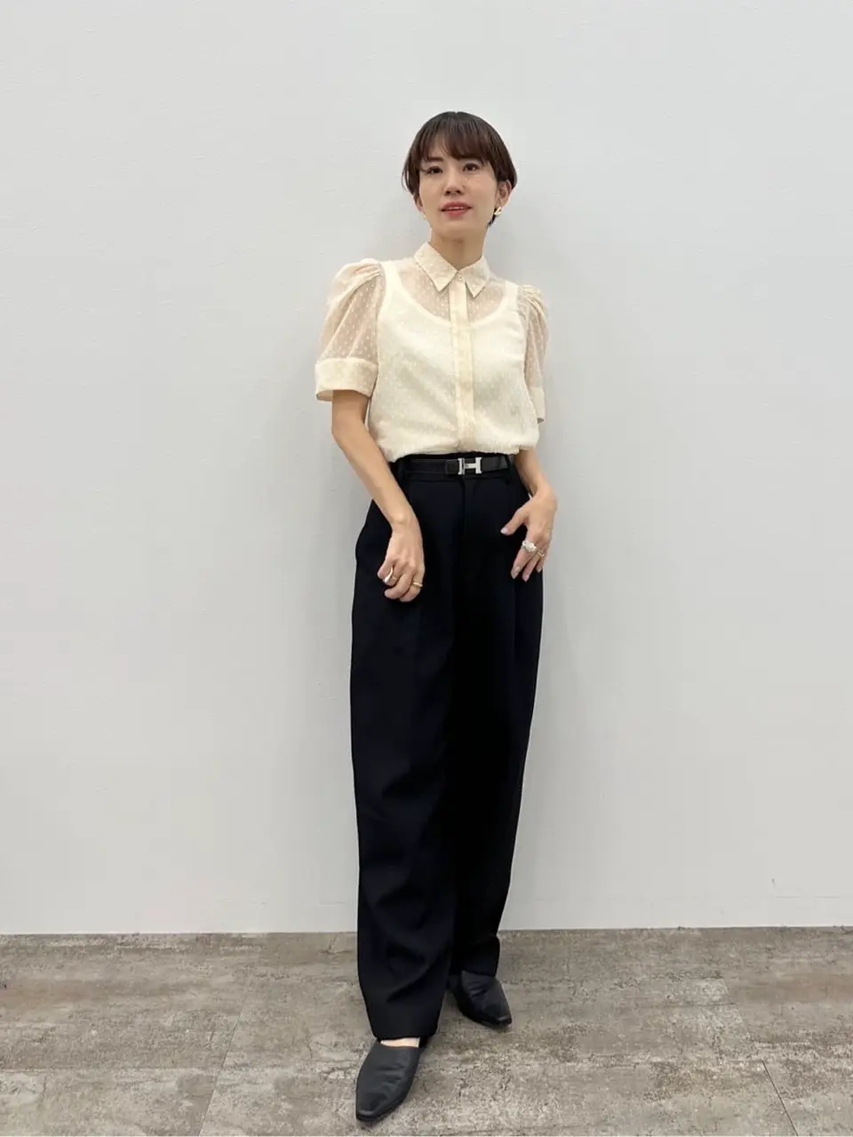 #Newans 田野井 コーディネート画像