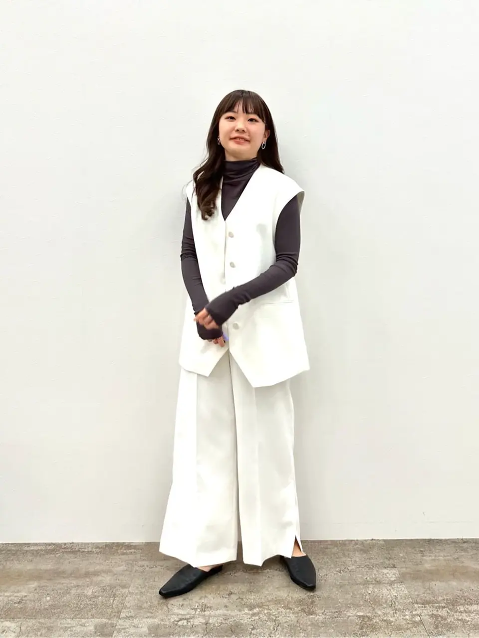 #Newans 世古 コーディネート画像