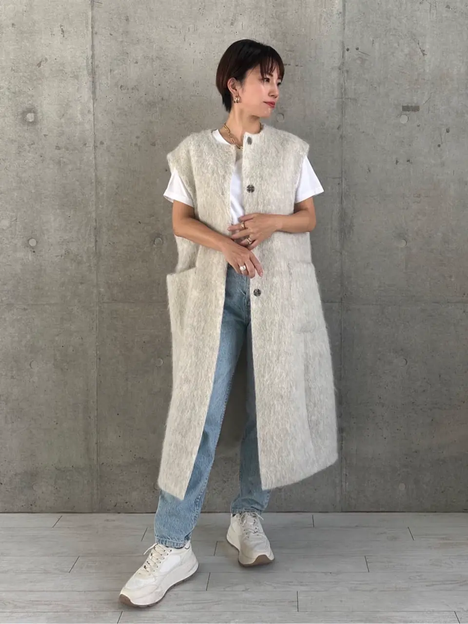 #Newans 田野井 コーディネート画像