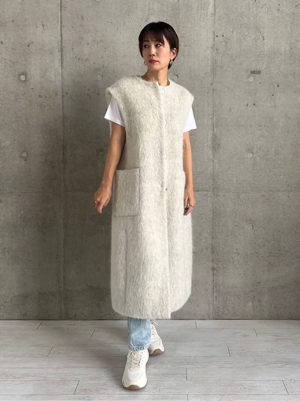 #Newans 田野井 コーディネート画像