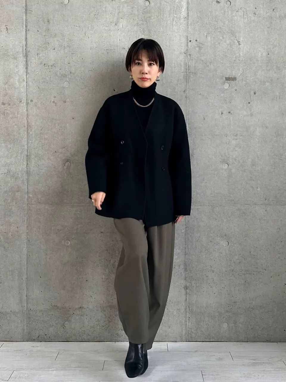 #Newans 田野井 コーディネート画像