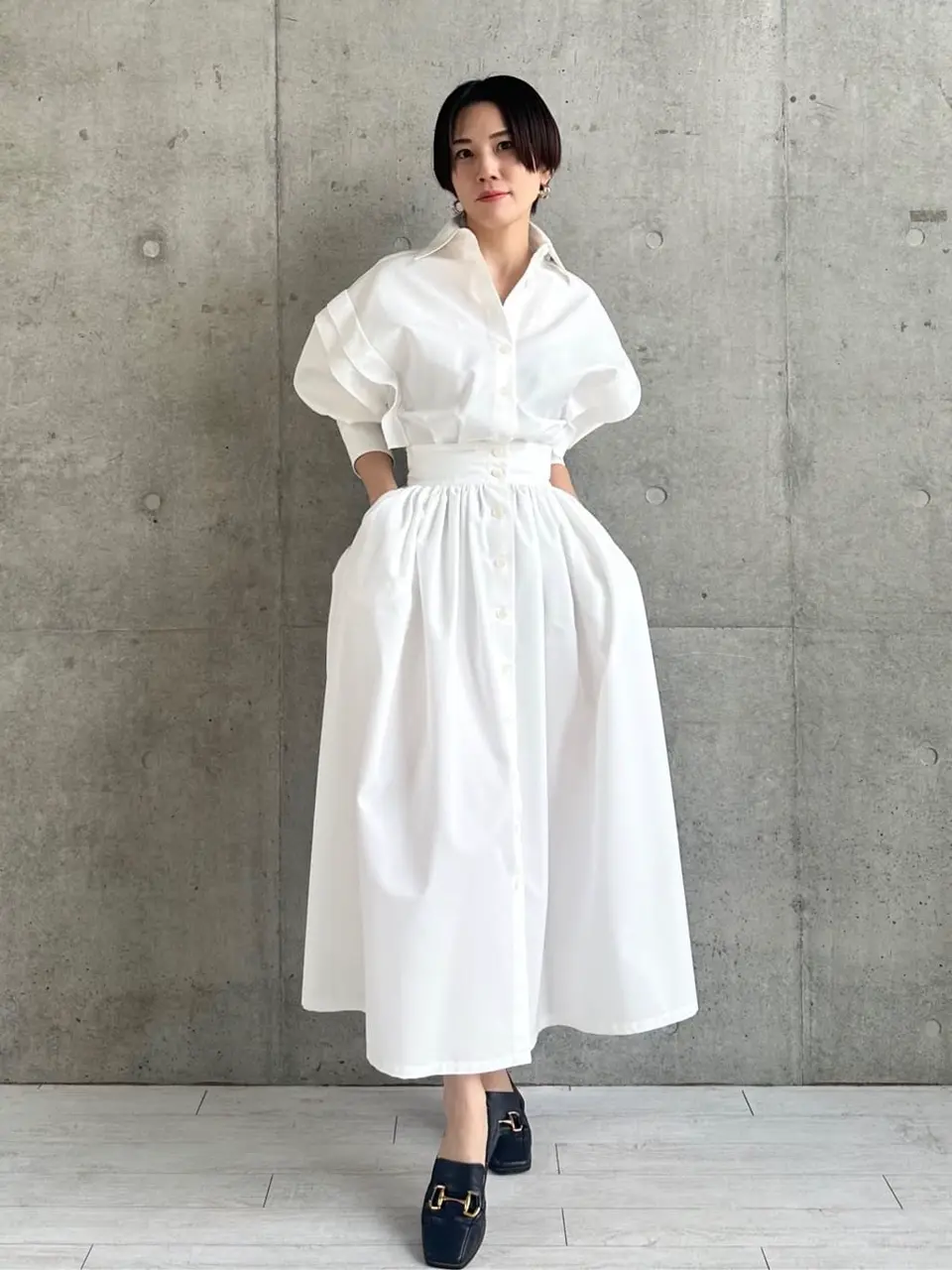 #Newans 田野井 コーディネート画像