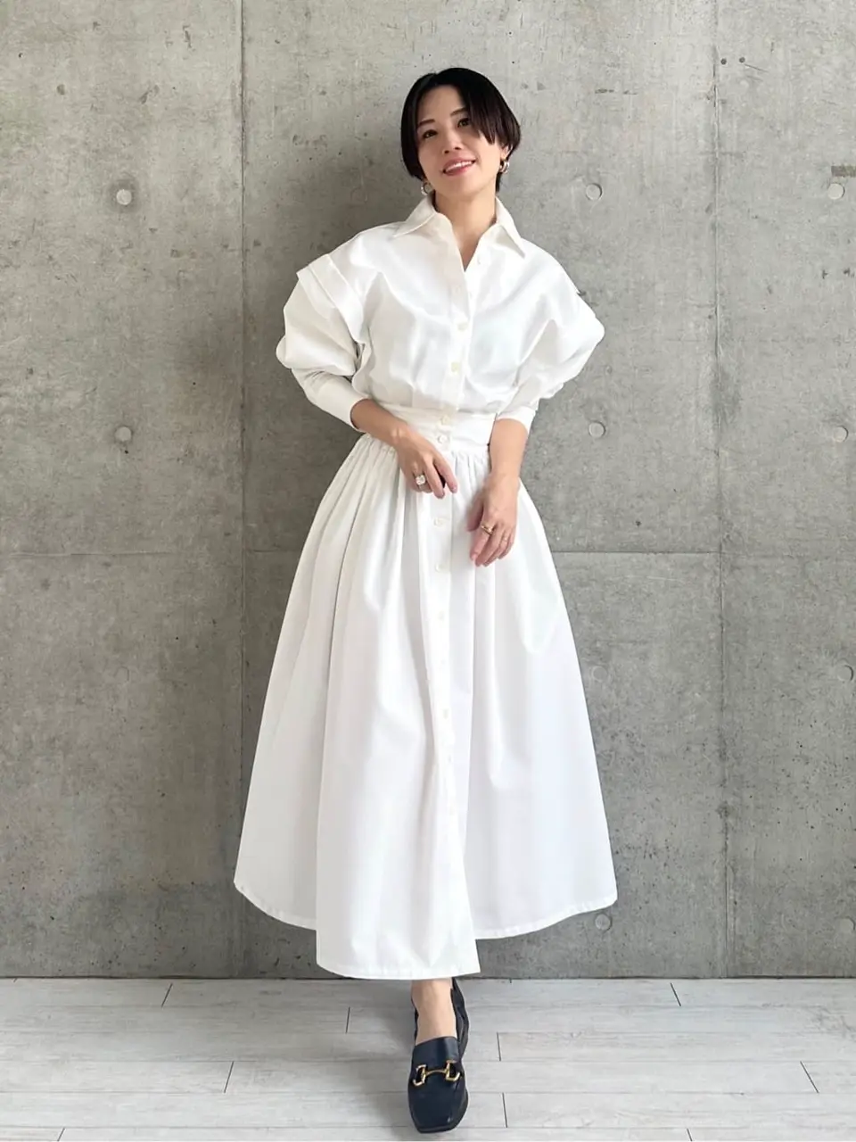 #Newans 田野井 コーディネート画像