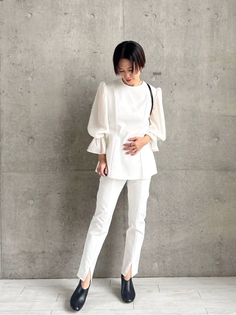 #Newans 田野井 コーディネート画像