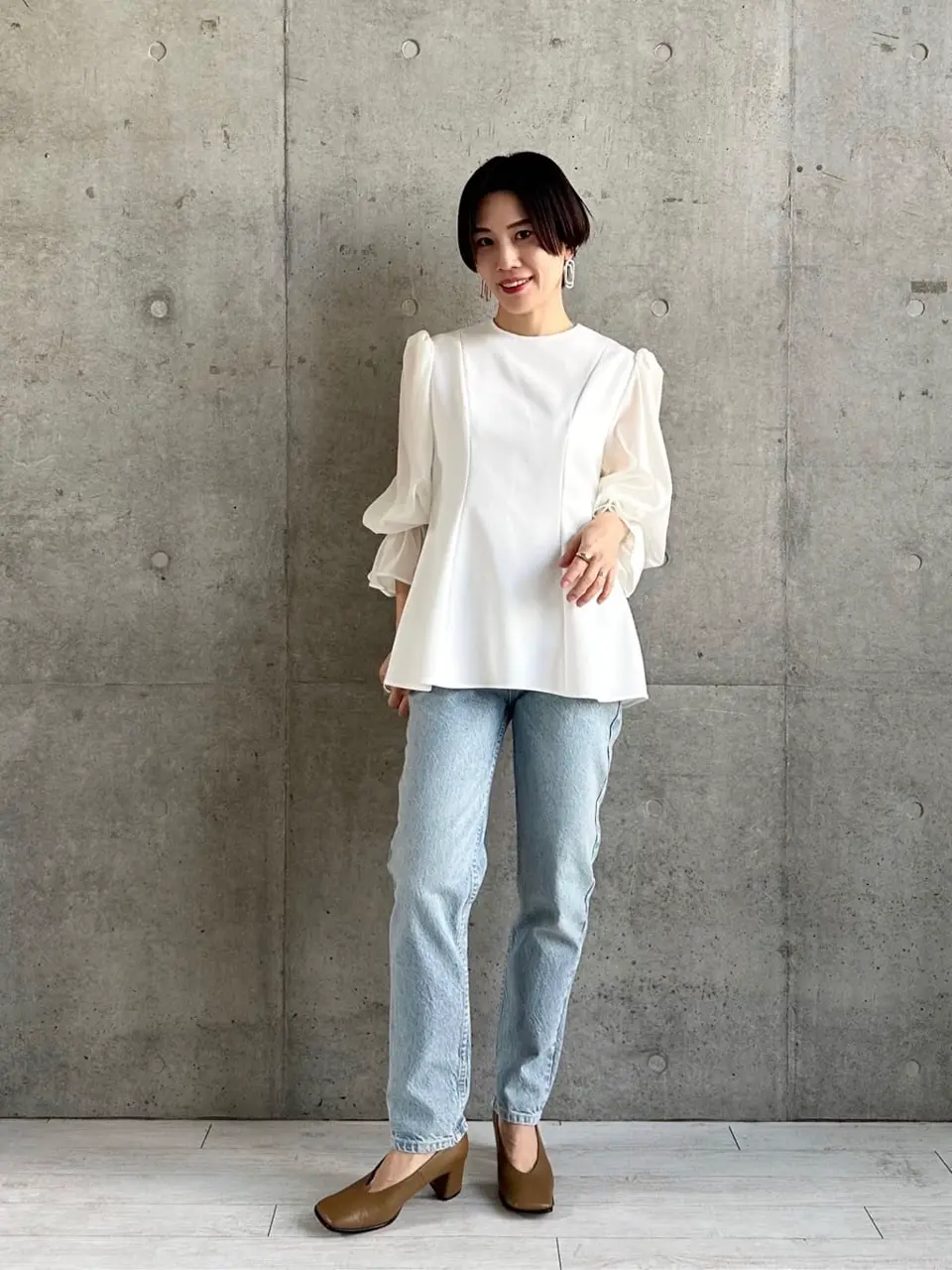 #Newans 田野井 コーディネート画像