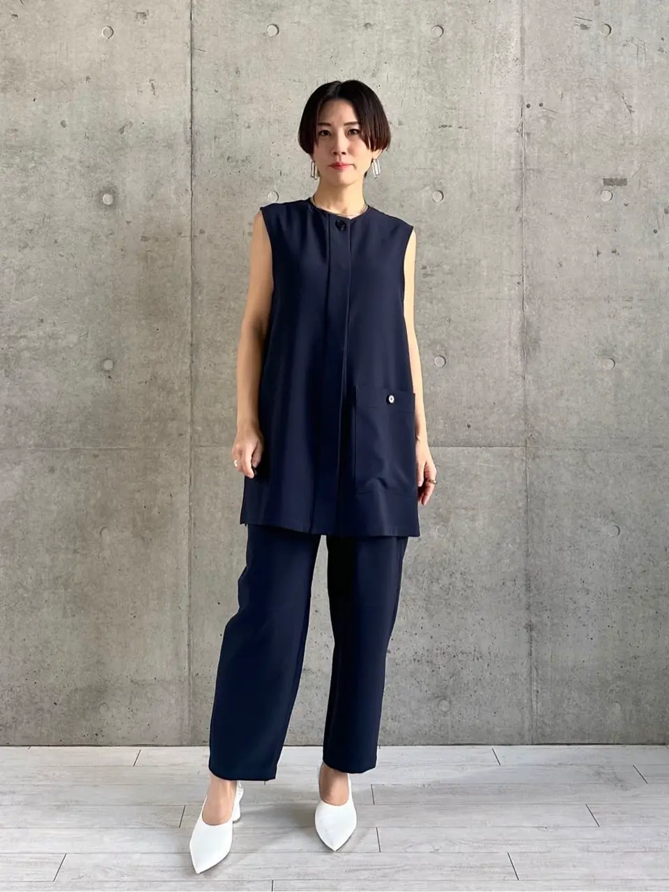 #Newans 田野井 コーディネート画像