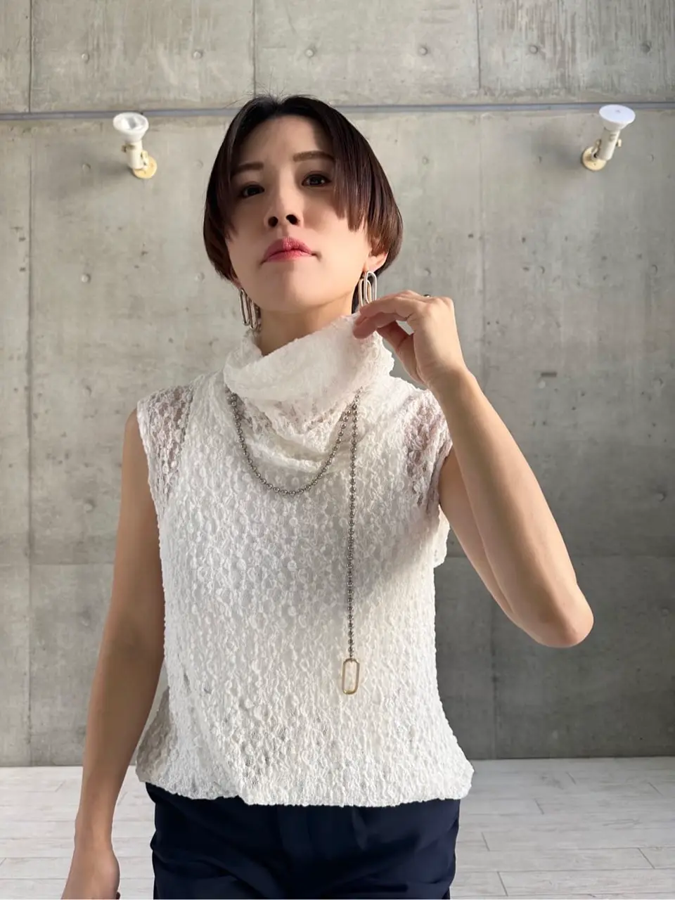 #Newans 田野井 コーディネート画像