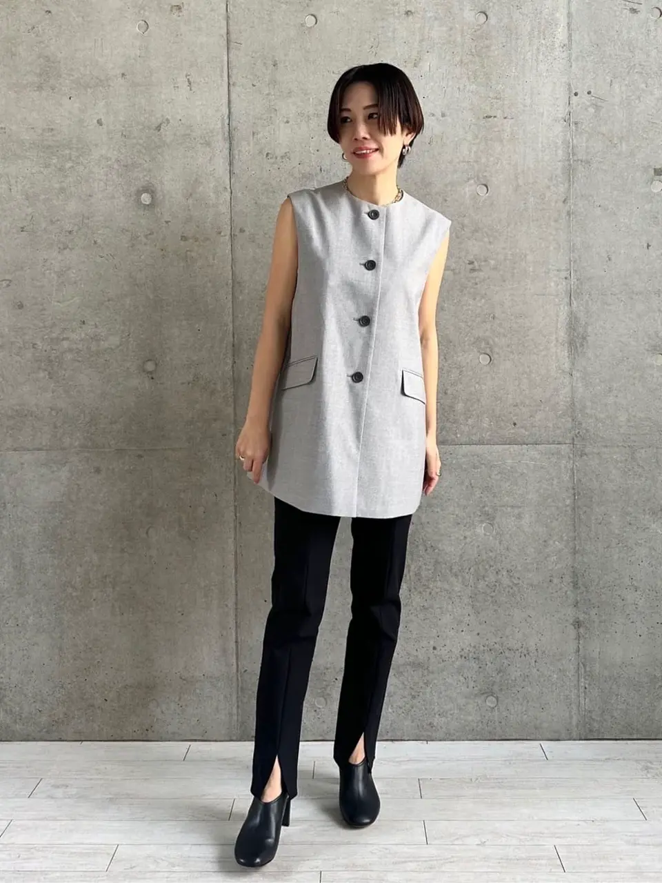 #Newans 田野井 コーディネート画像