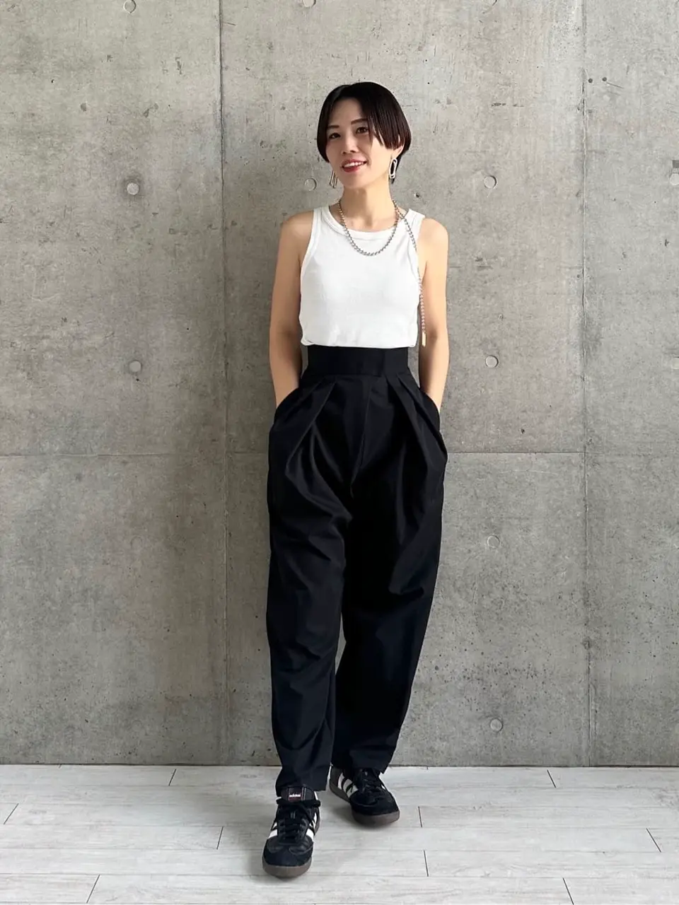 #Newans 田野井 コーディネート画像