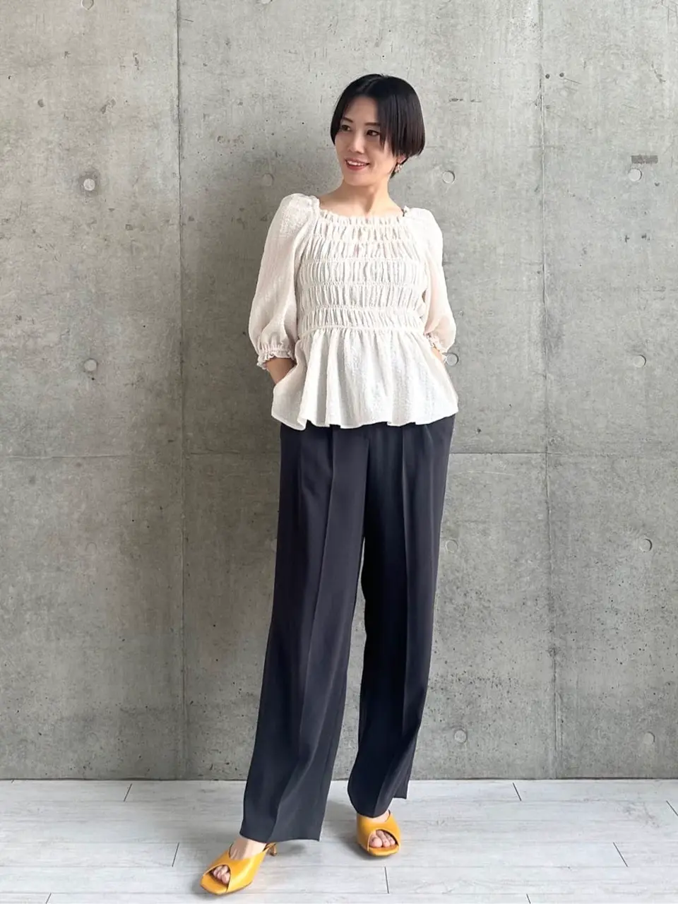 #Newans 田野井 コーディネート画像