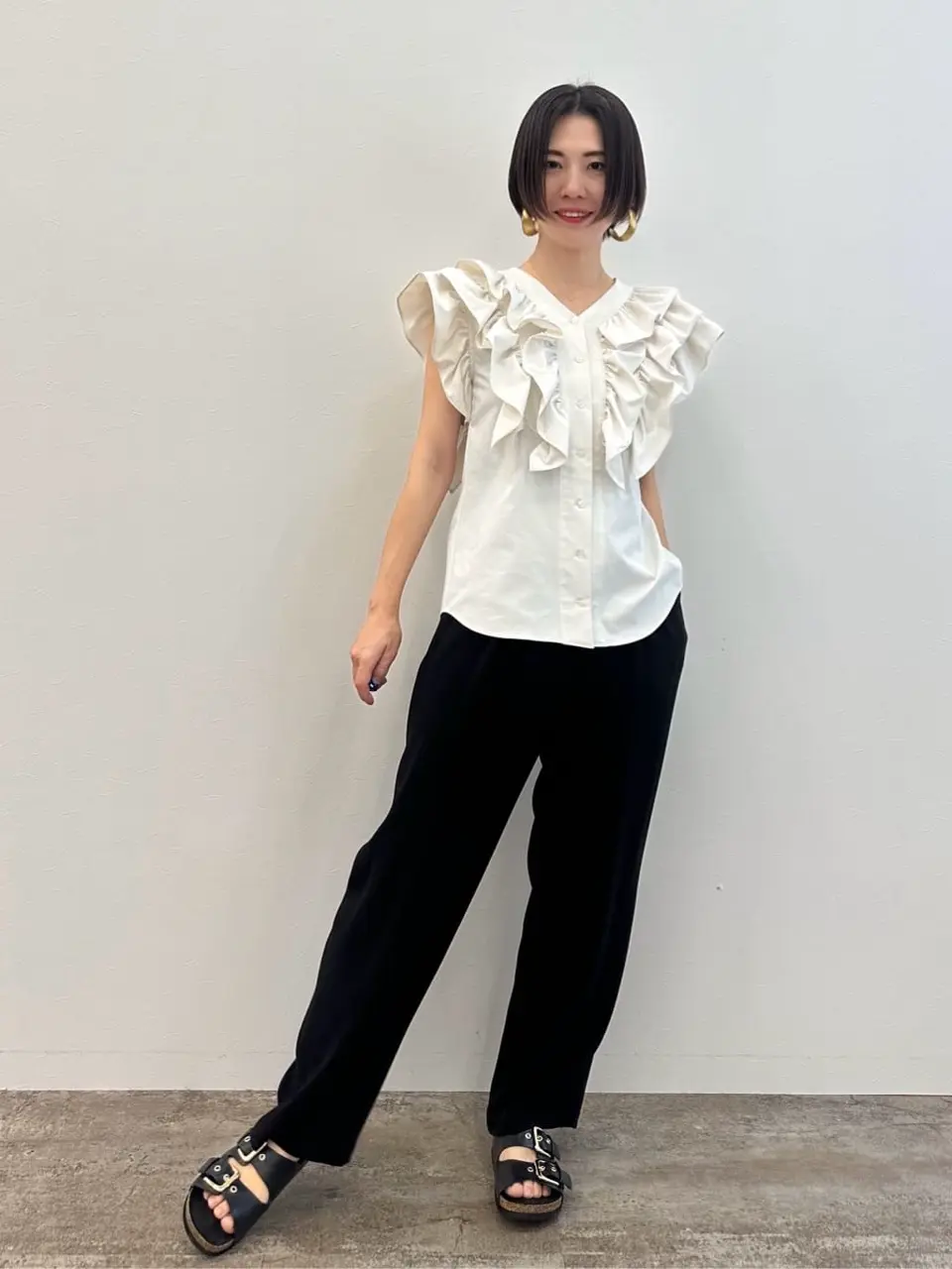 #Newans 田野井 コーディネート画像