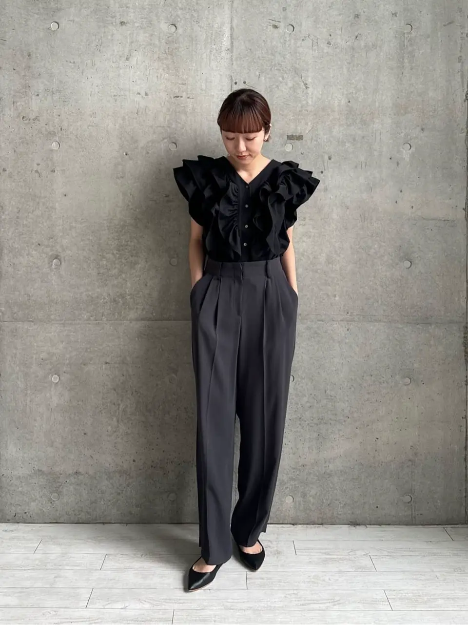 #Newans 高田 コーディネート画像