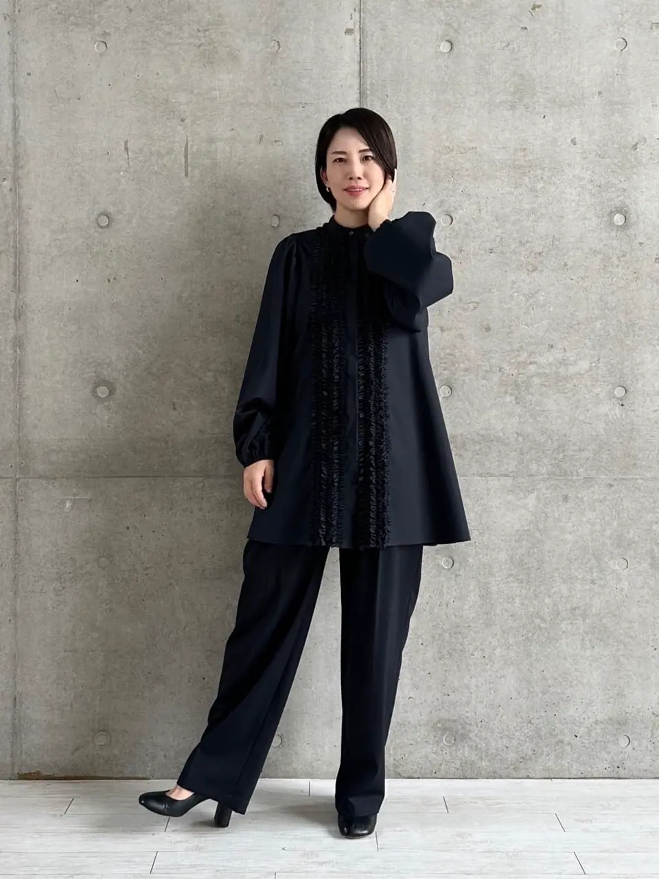 #Newans 田野井 コーディネート画像