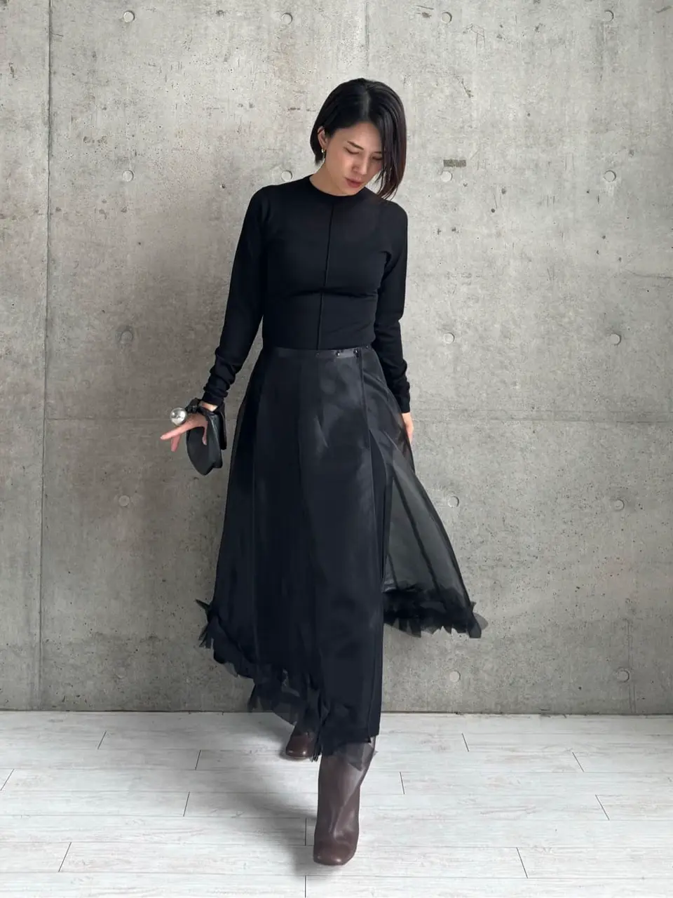 #Newans 田野井 コーディネート画像