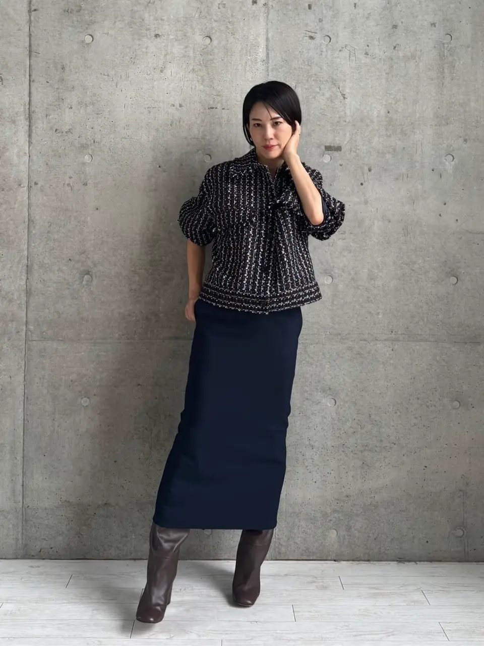 #Newans 田野井 コーディネート画像