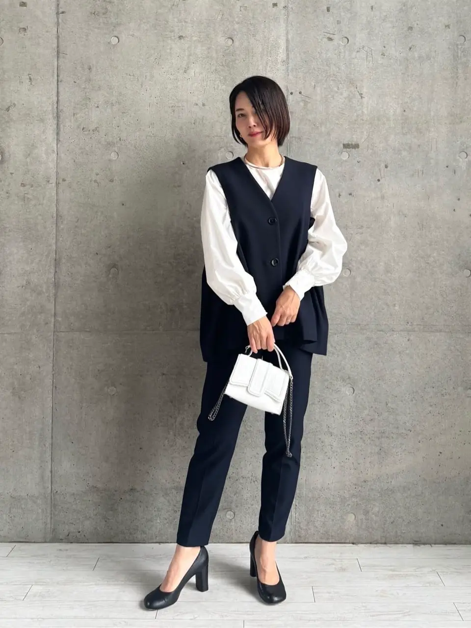 #Newans 田野井 コーディネート画像