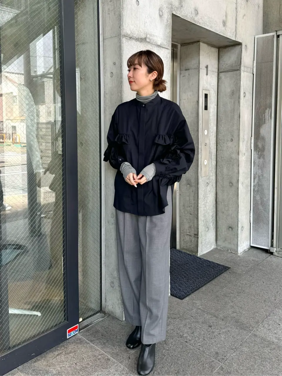 #Newans 高田 コーディネート画像