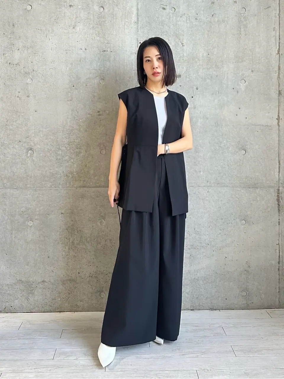 #Newans 田野井 コーディネート画像