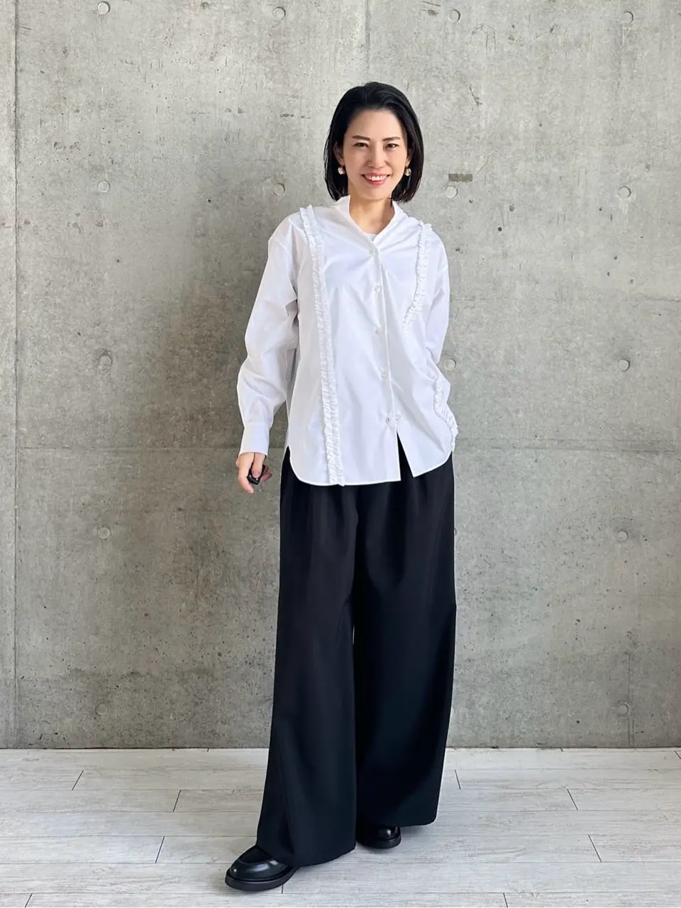 #Newans 田野井 コーディネート画像