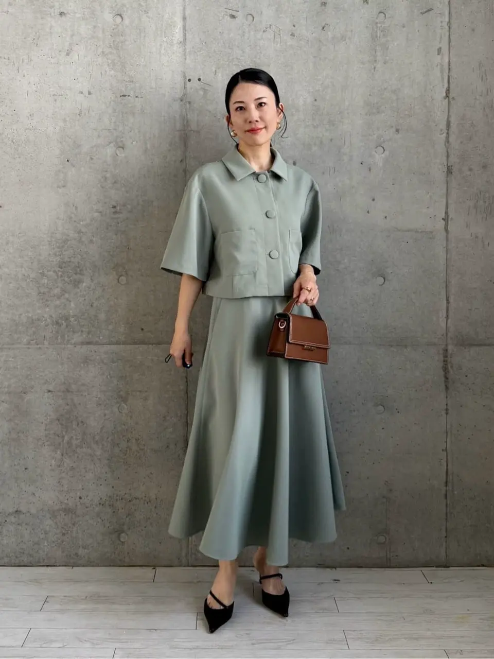 #Newans 田野井 コーディネート画像