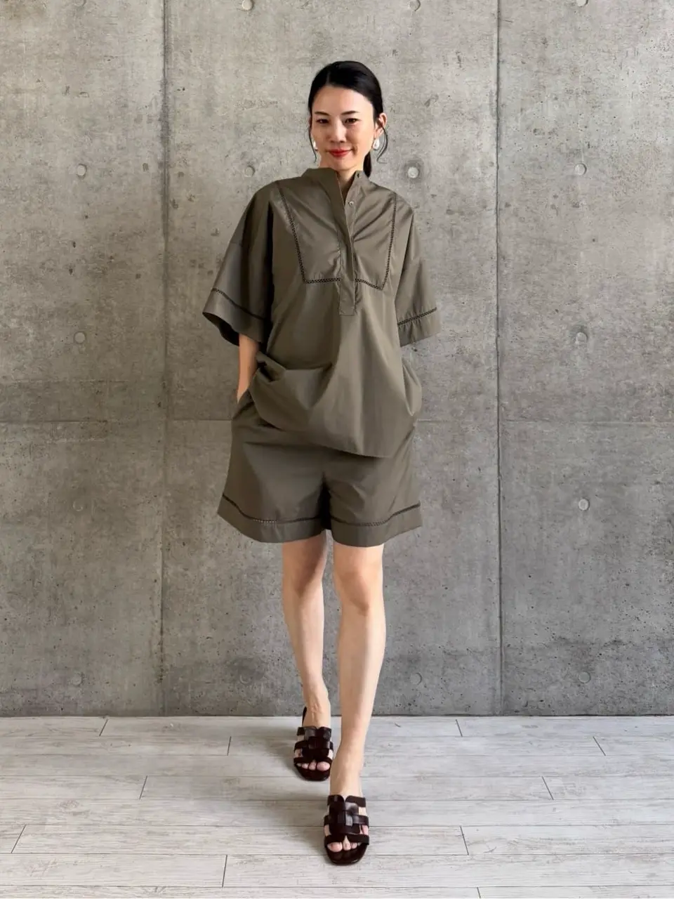 #Newans 田野井 コーディネート画像