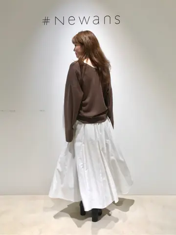 #Newans 世古 コーディネート画像