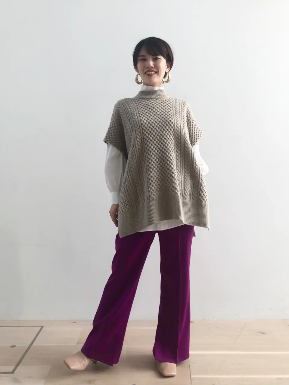 #Newans 田野井 コーディネート画像