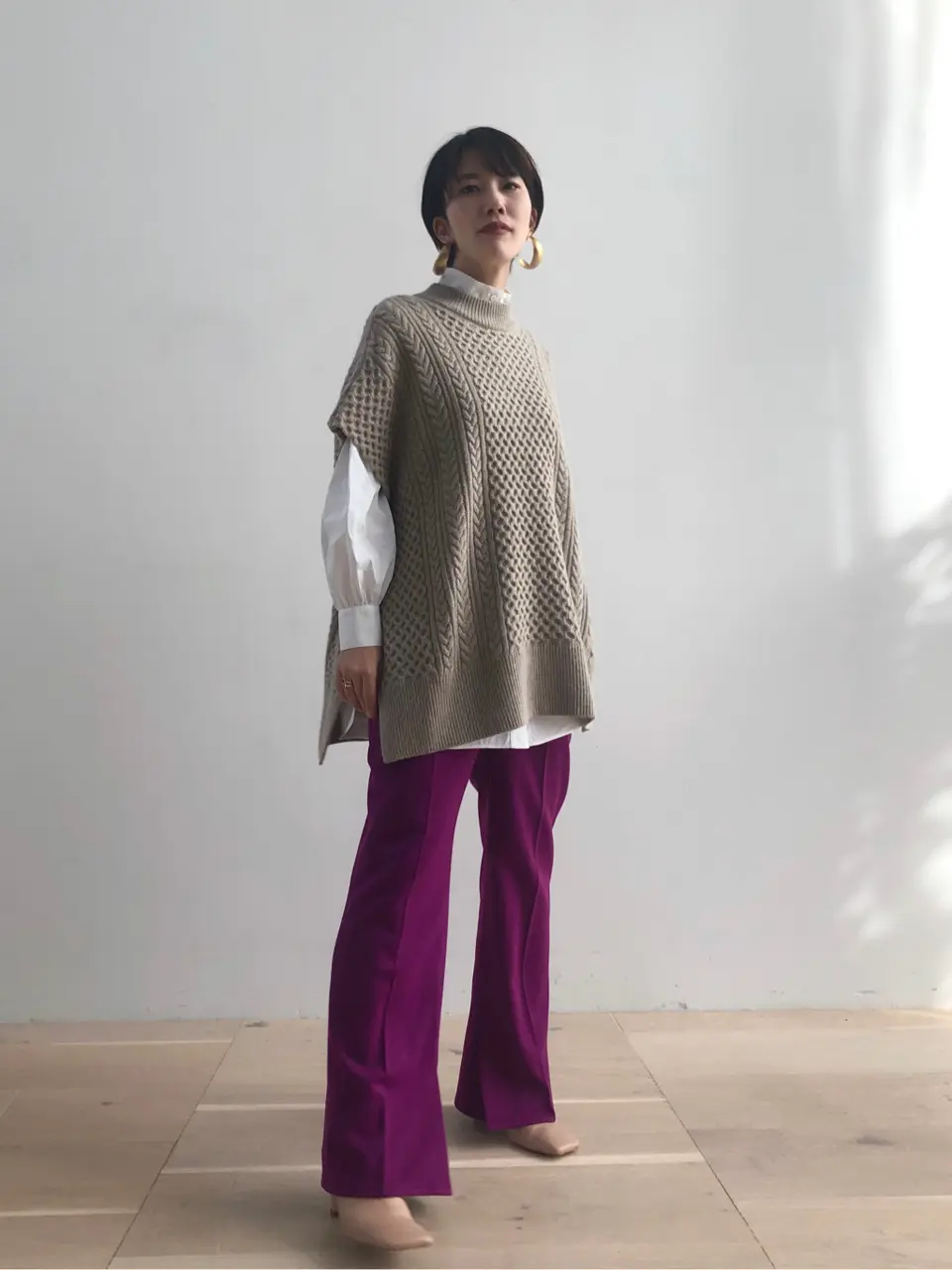 #Newans 田野井 コーディネート画像