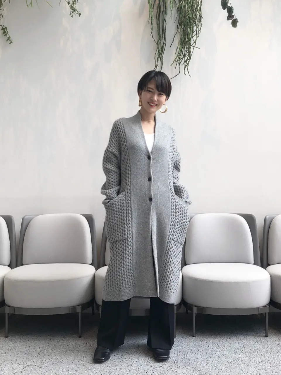 #Newans 田野井 コーディネート画像