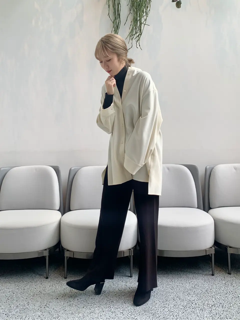 #Newans 高田 コーディネート画像