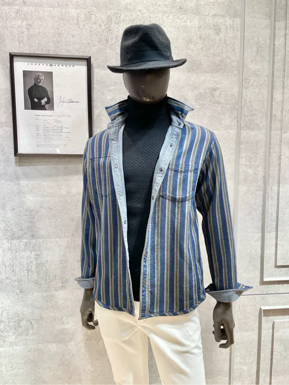 JOSEPH ABBOUD 二澤 コーディネート画像