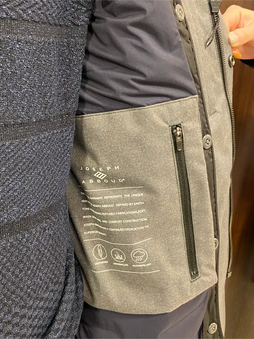 JOSEPH ABBOUD 松山 コーディネート画像