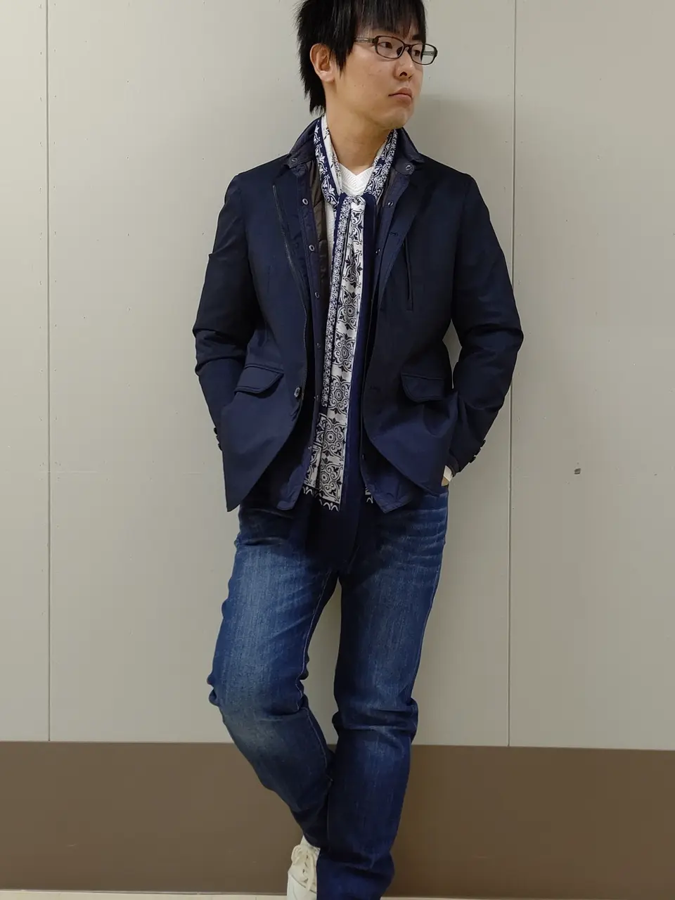 JOSEPH ABBOUD 橋本 コーディネート画像