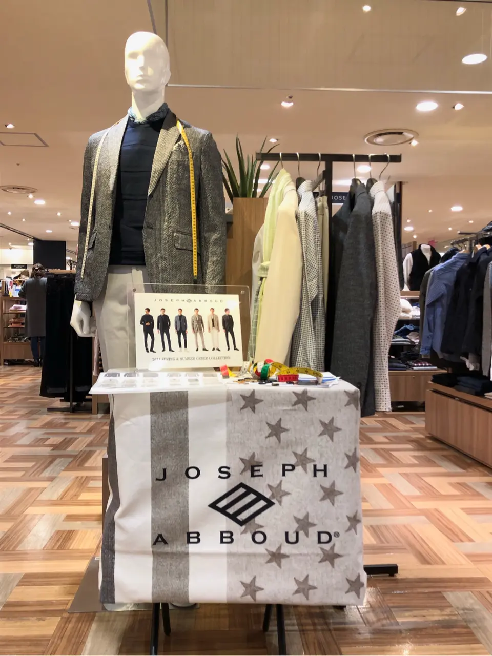 JOSEPH ABBOUD 森部 コーディネート画像