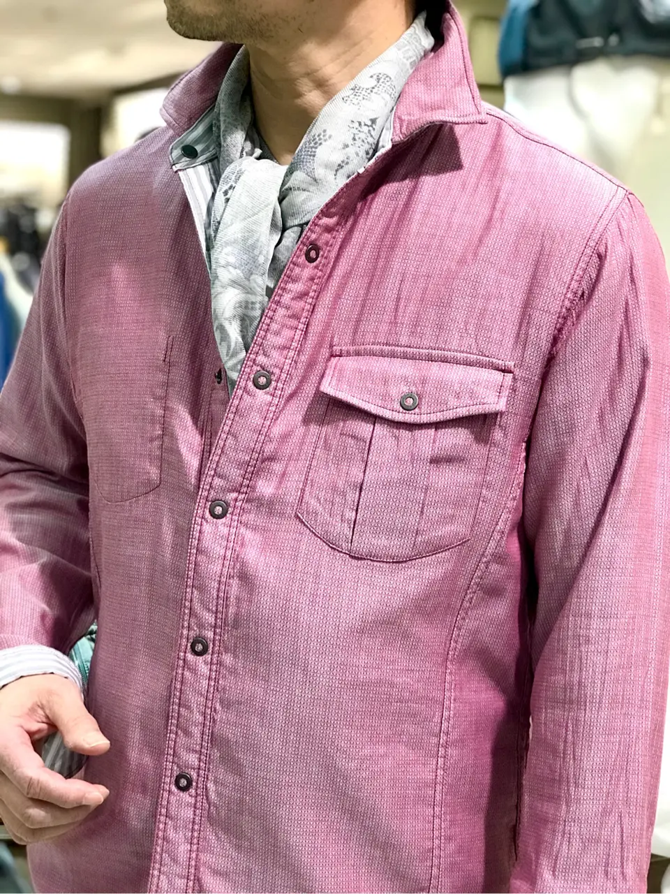 JOSEPH ABBOUD 植岡 コーディネート画像