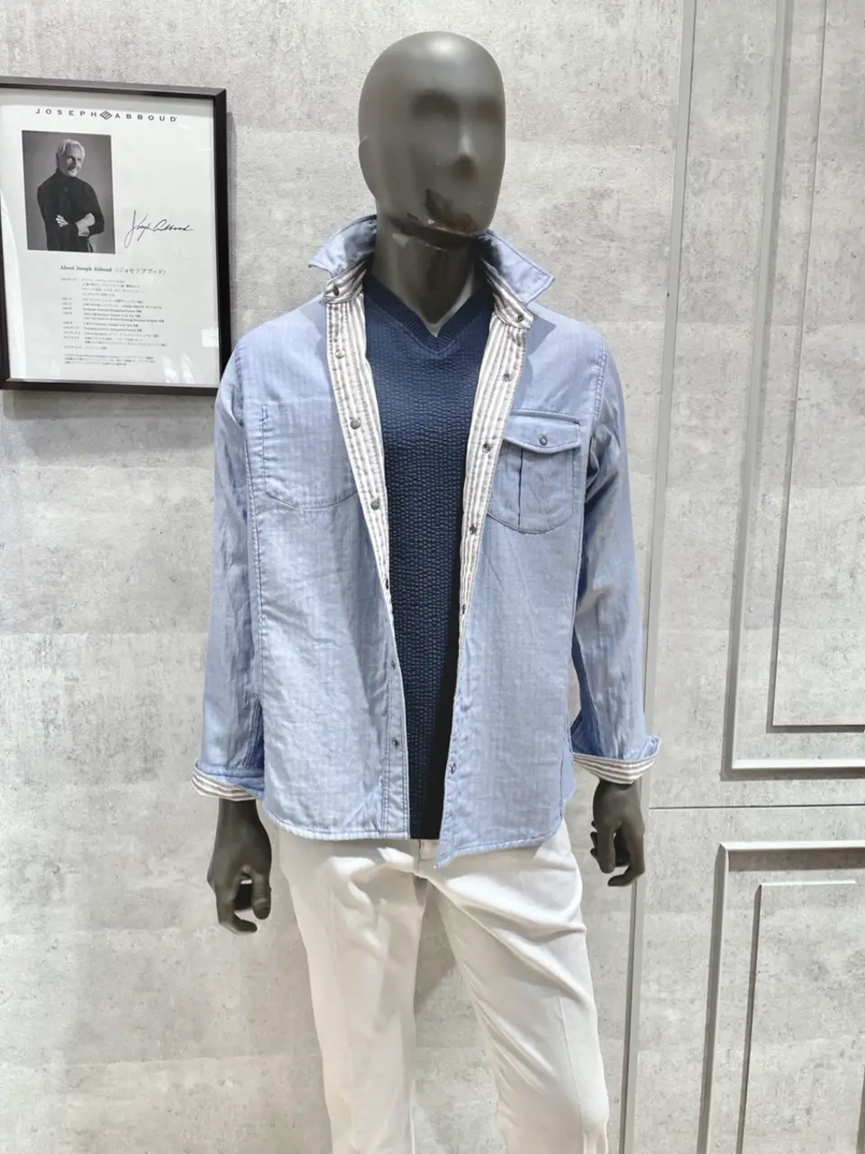 JOSEPH ABBOUD 二澤 コーディネート画像