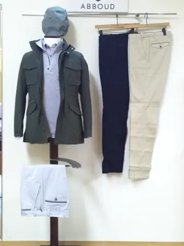 JOSEPH ABBOUD 平林 コーディネート画像